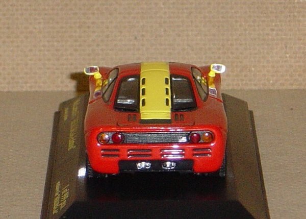 1:43 McLaren F1 Roadcar HEKORSA-Edition rot gelb limitiert auf 999 Stück Minichamps 533133444