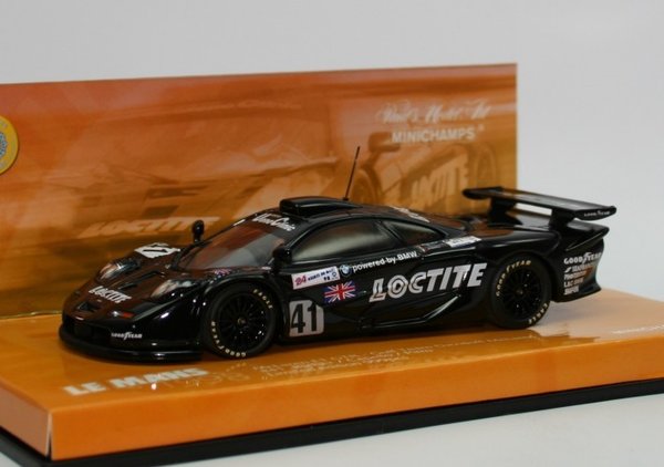 1:43 McLaren F1 GTR Loctite Gulf Team Davidoff 24H hrs. Le Mans 1998 Minichamps 533184341
