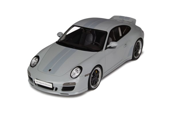 1:18 Porsche 911 Sport Classic 997 2009 grau GT-Spirit GT047