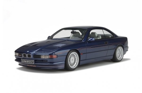 1:18 ALPINA B12 5.7 Coupé 1992-1996 Basis BMW 850 CSi E31 Alpinablau met. Otto-Models OT636