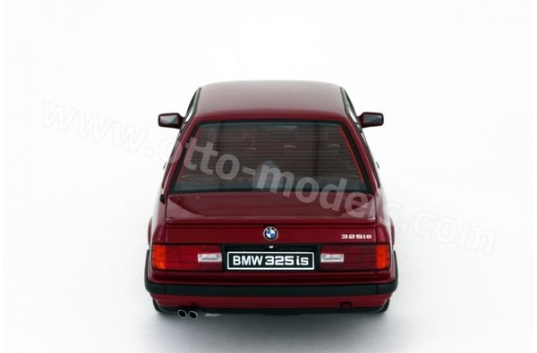 1:18 BMW 325is Limousine 2-türig E30 calypsorot met. Otto-Models OT102