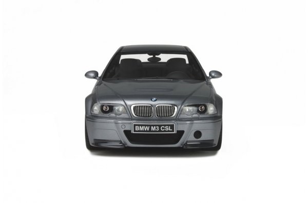 1:18 BMW M3 CSL Coupé E46 2003 mit M-Felgen silbergrau met. Otto-Models OT177B
