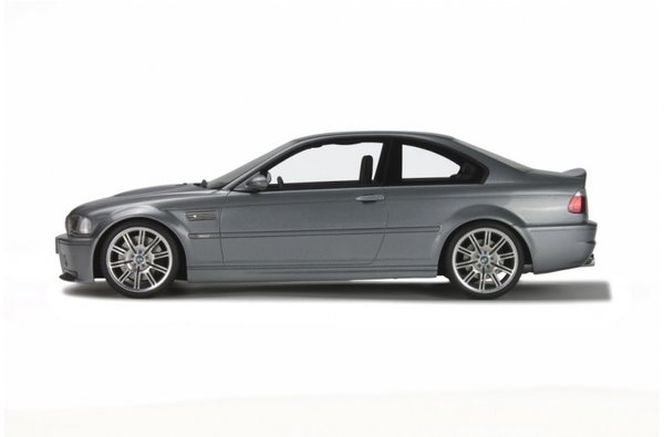 1:18 BMW M3 CSL Coupé E46 2003 mit M-Felgen silbergrau met. Otto-Models OT177B