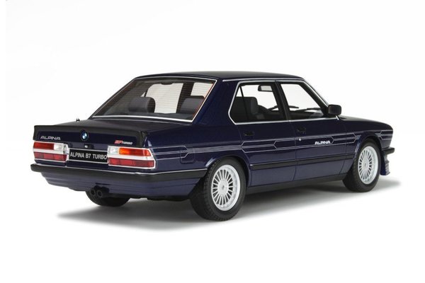 1:18 ALPINA B7 Turbo 1984-1987 Basis BMW 528i 535i E28 Alpinablau met. Otto-Models OT633