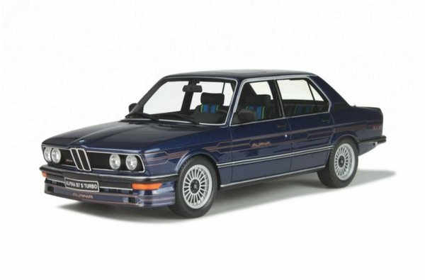 1:18 ALPINA B7 S Turbo 1981-1982 Basis BMW 528i E12 Alpinablau met. Otto-Models OT640