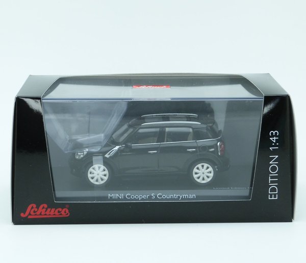 1:43 Mini Cooper S Countryman R60 2010-2017 schwarz absolute black Schuco 450744100