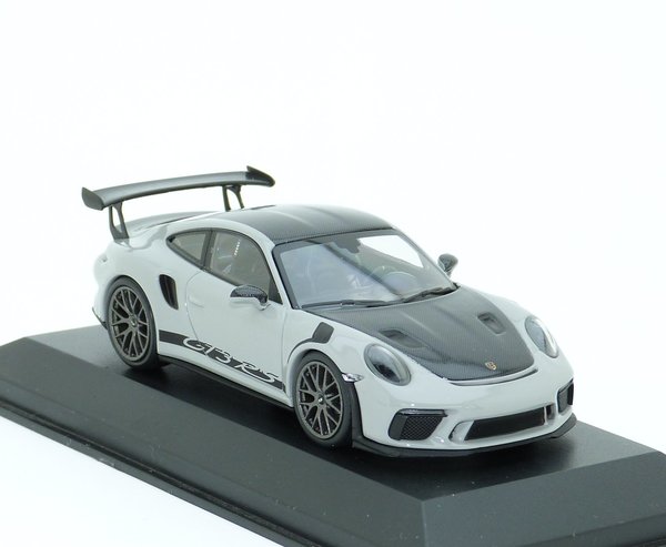 1:43 Porsche 911 GT3 RS Weissach Paket Package 991.2 2018 Kreide Carbon Optik Minichamps WAP0201600J