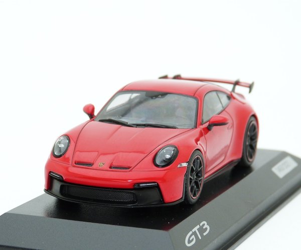 1:43 Porsche 911 GT3 992 2021 indischrot Minichamps WAP0201510M006