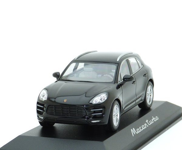 1:43 Porsche Macan Turbo 2014 schwarz Minichamps WAP0201520E
