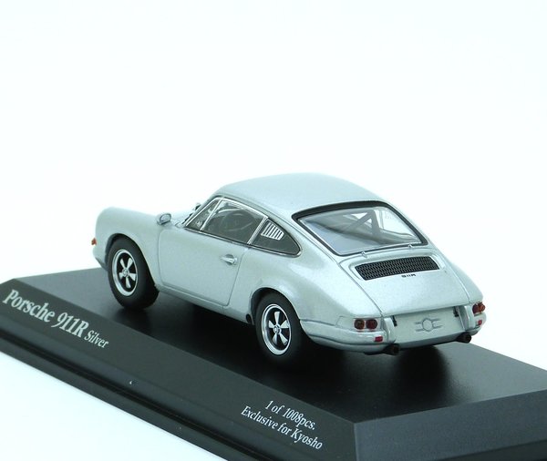 1:43 Porsche 911R 911 R 1967 Urmodell Classic silber met. Kyosho 03172S