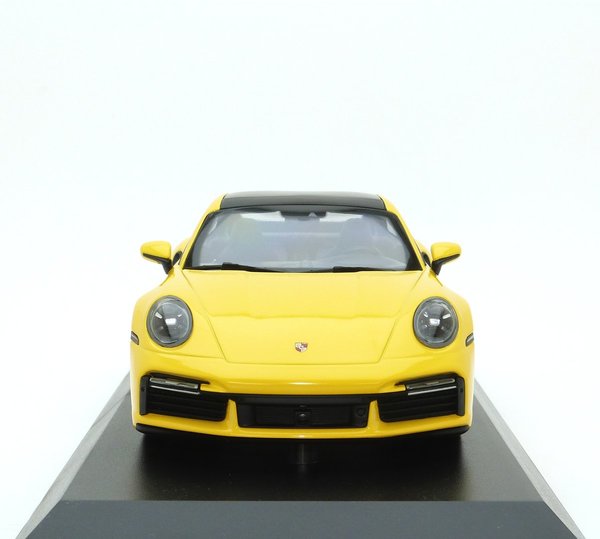 1:18 Porsche 911 Turbo S 992 2020 racinggelb Minichamps 155069071