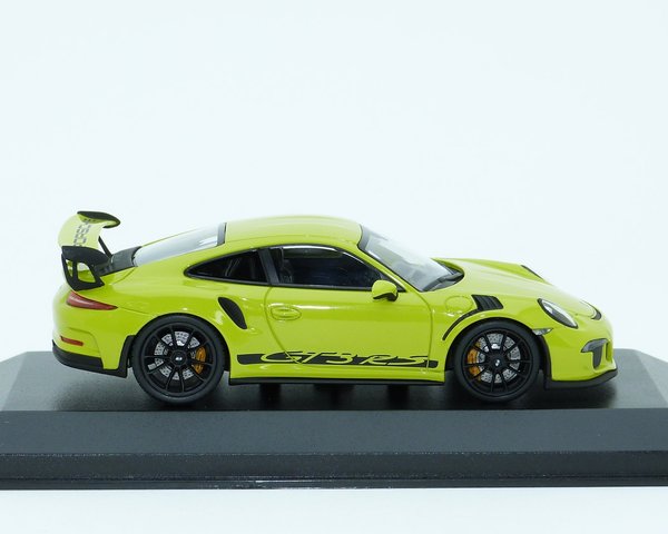 1:43 Porsche 911 GT3 RS 991 2015 lichtgrün limettengrün Minichamps WAP0201530H