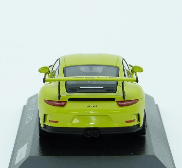 1:43 Porsche 911 GT3 RS 991 2015 lichtgrün limettengrün Minichamps WAP0201530H