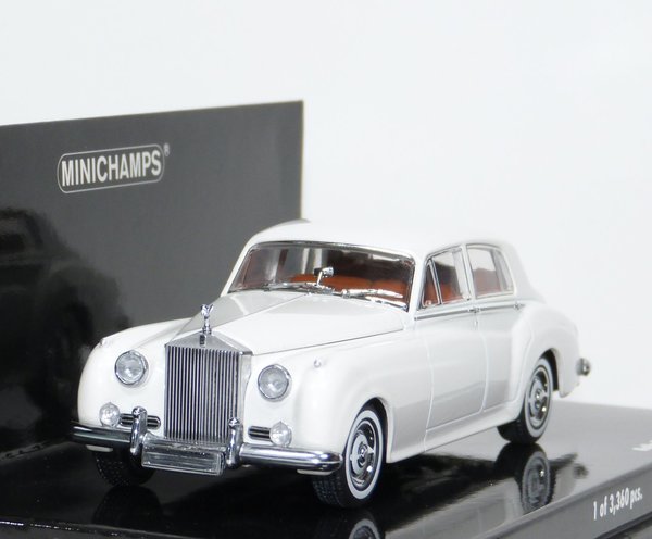 1:43 Rolls-Royce Silver Cloud II MK2 Limousine 1959-1962 weiß Minichamps 436134900