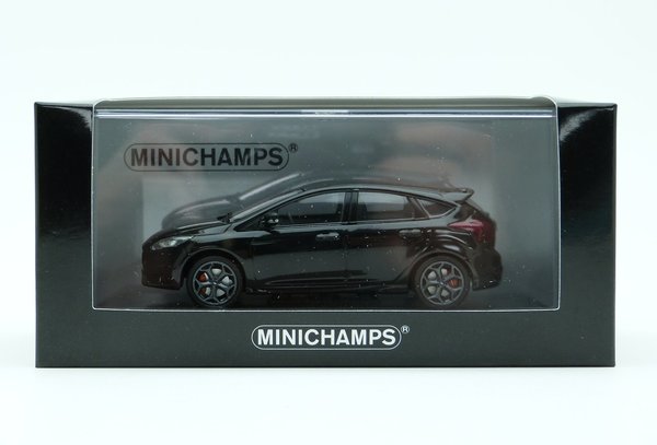 1:43 Ford Focus ST 2011 5-türig panther-schwarz met. Minichamps 410081000