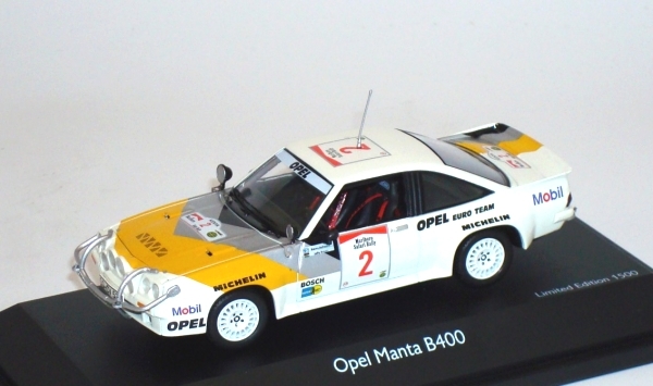 1:43 Opel Manta B 400 B400 Rallye Marlboro Safari Rally 1985 #2 Aaltonen Drews Schuco 5542