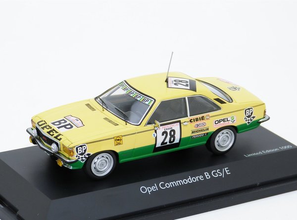 1:43 Opel Commodore B GS/E Rallye-WM Tour de Corse 1974 #28 Barailler Pantalacci Schuco 450277200