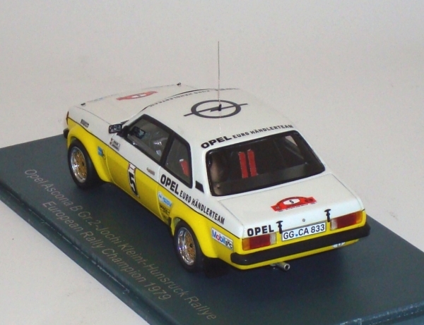 1:43 Opel Ascona B Gr.2 Hunrück Sieger Rallye EM ERC 1979 #5 Kleint Wanger NEO Scale Models 45240
