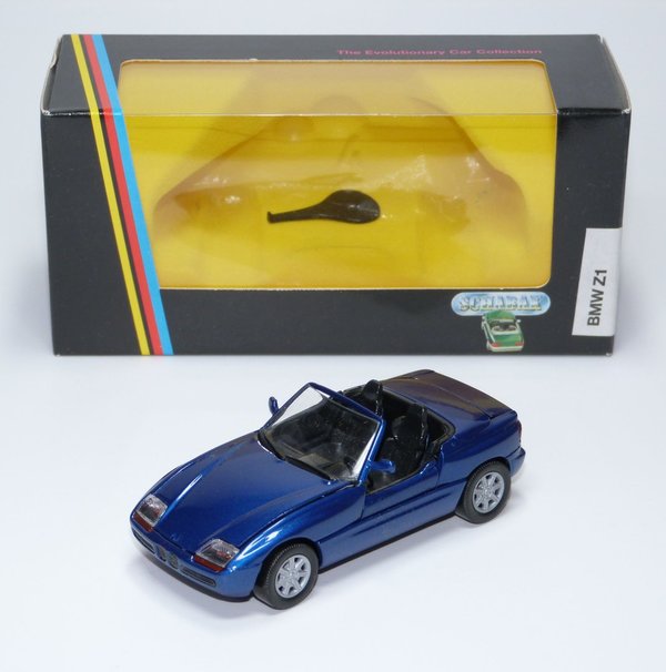 1:43 BMW Z1 Roadster 1989-1991 purblau met. Schabak 1160PB