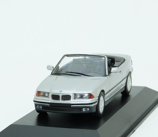 1:43 BMW 3er Cabriolet E36 1993-1996 silber met. Maxichamps by Minichamps 940023700