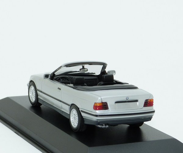 1:43 BMW 3er Cabriolet E36 1993-1996 silber met. Maxichamps by Minichamps 940023330