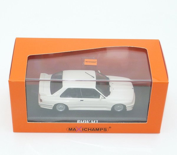 1:43 BMW M3 E30 1986-1991 weiß Maxichamps by Minichamps 940020301