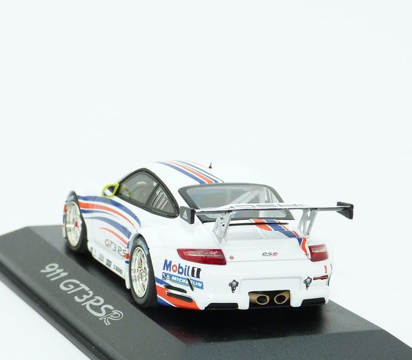 1:43 Porsche 911 GT3 RSR 997 Präsentation ALMS FIA GT 2007 Minichamps WAP02000618