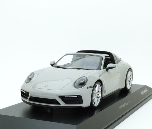 1:18 Porsche 911 Targa 4 GTS 992 2021 kreidegrau Minichamps 155061064
