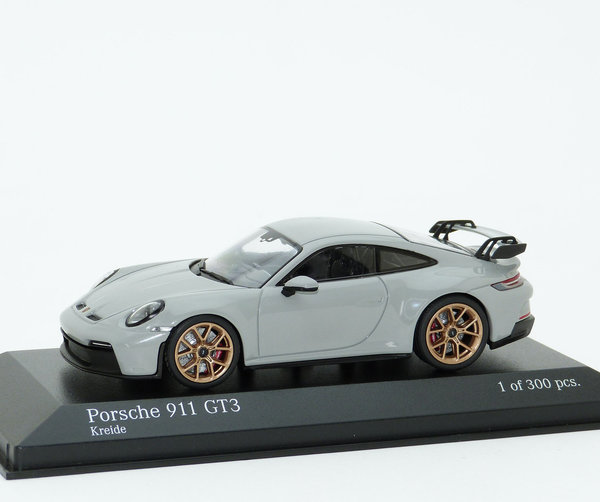 1:43 Porsche 911 GT3 992 2020 kreidegrau Minichamps 410069201