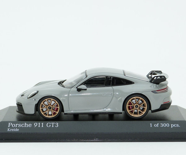 1:43 Porsche 911 GT3 992 2020 kreidegrau Minichamps 410069201