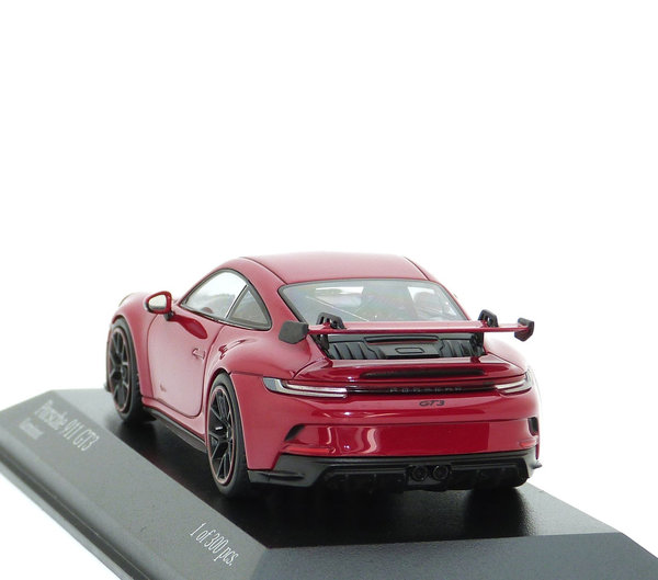1:43 Porsche 911 GT3 992 2020 karminrot Minichamps 410069202