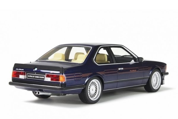 1:18 ALPINA B7 Turbo Coupé 1986-1988 Basis BMW 635i E24 Alpinablau met. Otto-Models OT163