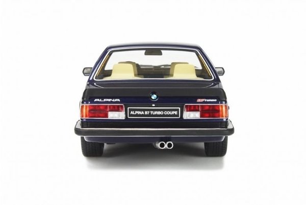 1:18 ALPINA B7 Turbo Coupé 1986-1988 Basis BMW 635i E24 Alpinablau met. Otto-Models OT163